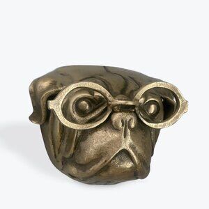 Bulldog w/ Glasses (Hang on Wall)